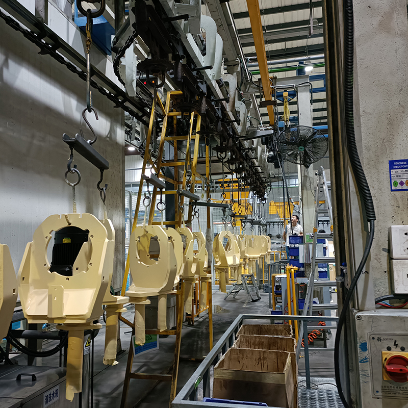 Elektroforeettinen pinnoituslinja